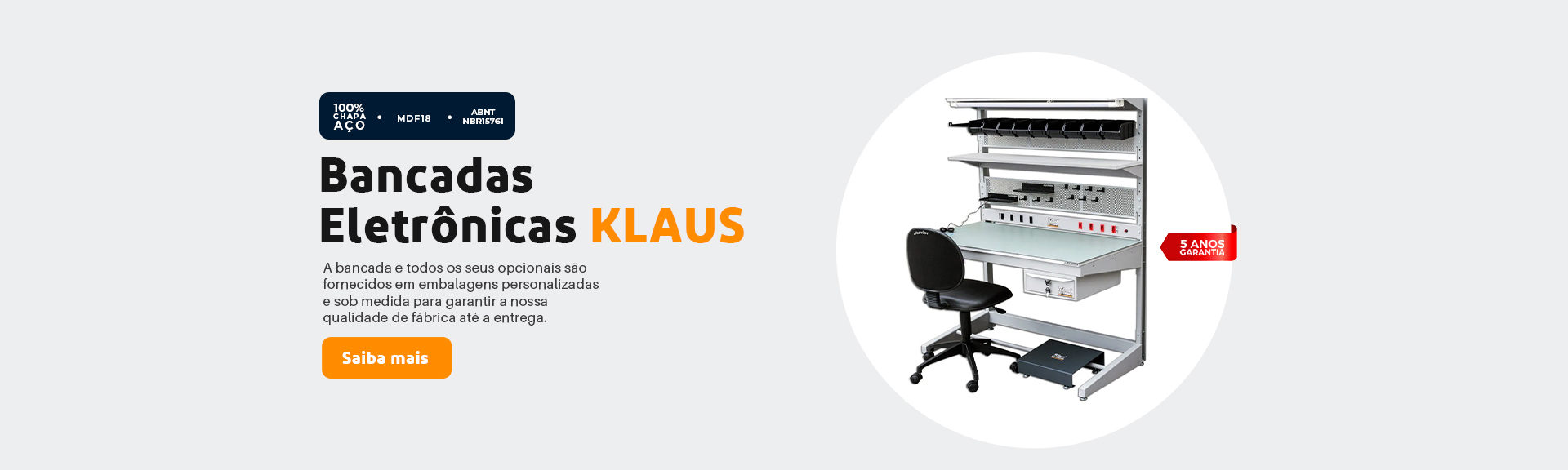 Bancadas Eletrôncas Klaus